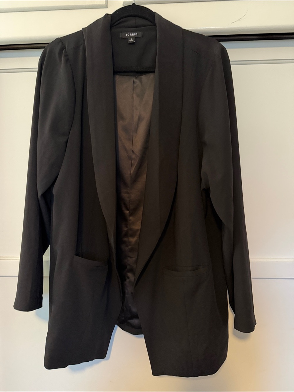 Torrid - Size 2 -Drape style Open-Front Blazer
